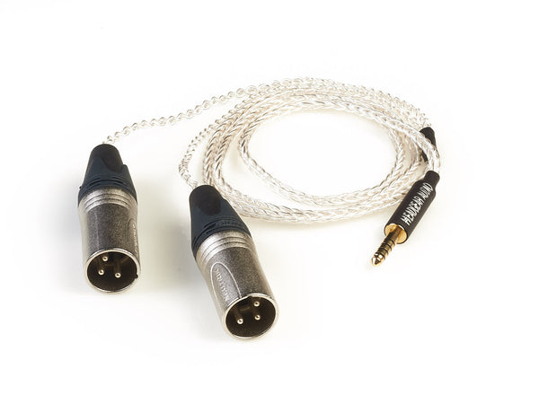 2*3 pin male XLR to 4.4mm Pentaconn male Interconnect